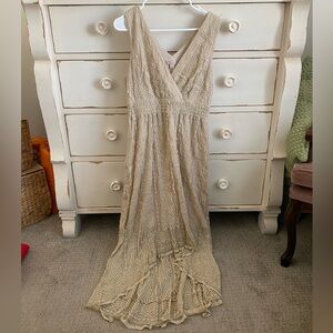 Lace Maxi Sleeveless Dress